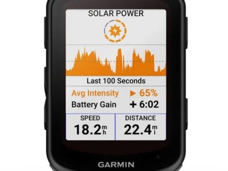 Garmin Edge 840 Solar, Compact GPS Cycling Computer, Device Only (010-02695-20) For Sale