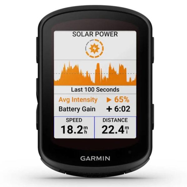 Garmin 010-02695-20 Edge 840 Solar, Compact GPS Cycling Computer +Deco Accessory Bundle Hot on Sale