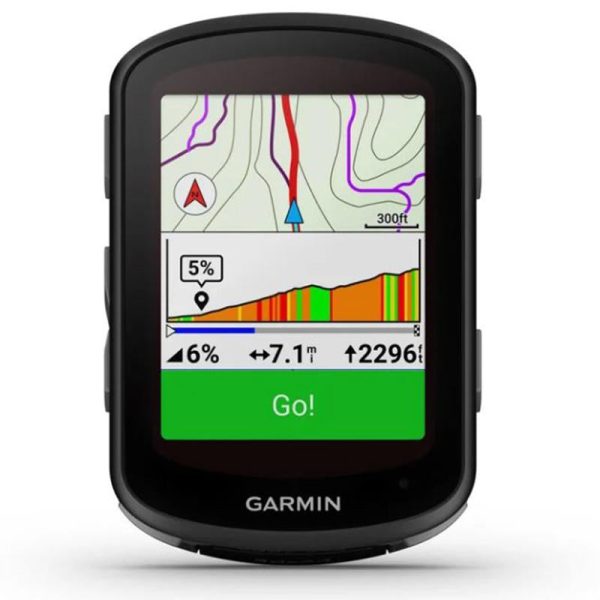 Garmin Edge 540 Solar, Compact GPS Cycling Computer, Device Only (010-02694-20) Fashion