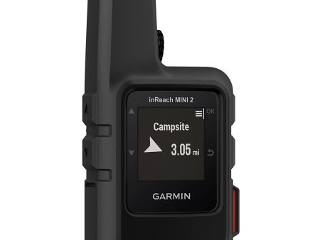 Garmin inReach Mini 2 Portable Satellite Communicator GPS Navigator - Black Online now