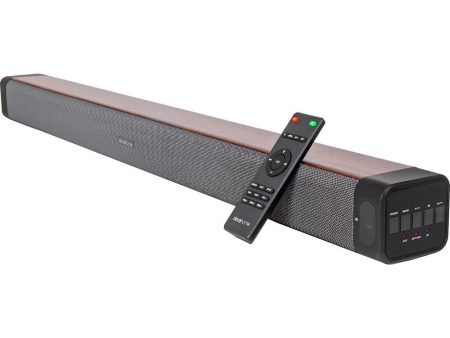 Deco Home 60W 2.0 Channel Soundbar with Built-in Dual Subwoofers and Four 2.5  Drivers For Discount