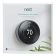 Google Nest Learning Thermostat 3rd Gen, Mirror Black Bundle w  2x Deco Gear WiFi Smart Plug Cheap