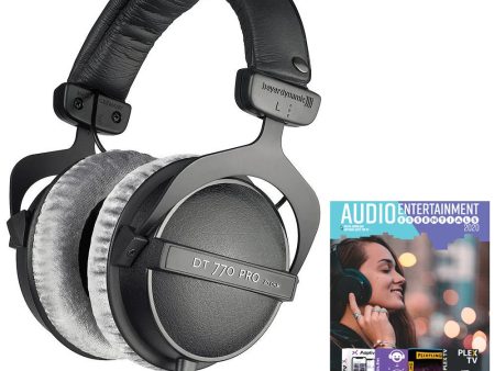 BeyerDynamic DT 770-PRO Studio Headphones 80 Ohms Closed Dynamic + Audio Bundle For Discount