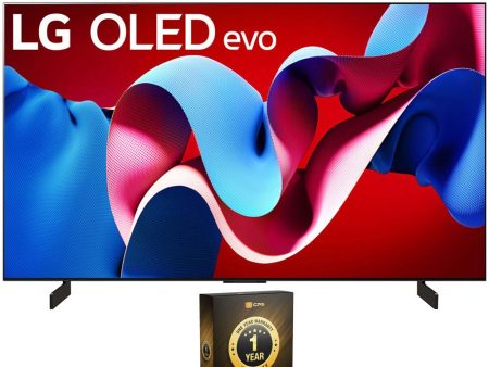 LG 42 Inch Class OLED evo C4 Series Smart TV 2024 Open Box with 1 Year Warranty For Discount