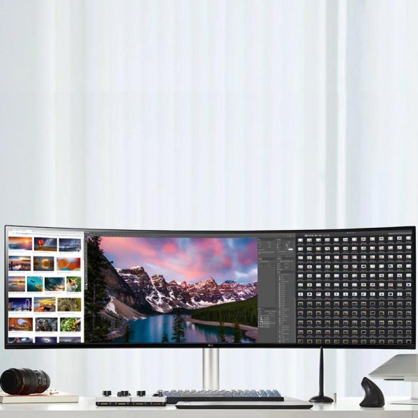 LG 49  32:9 UltraWide Dual QHD Nano IPS Curved Monitor (49WQ95C-W) Online