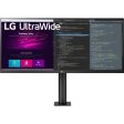 LG 34  21:9 UltraWide QHD 3440x1440 Ergo IPS HDR Monitor 34WN780-B - Refurbished Supply