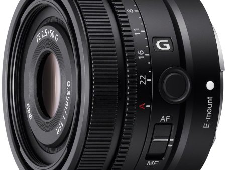 Sony FE 50mm F2.5 G Full Frame Ultra Compact Prime G Lens for E-Mount SEL50F25G Online Hot Sale