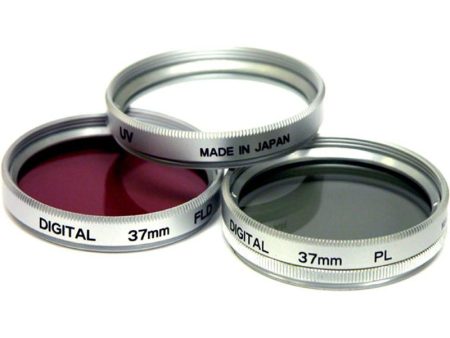 Vivitar 46mm UV, Polarizer & FLD Deluxe Filter kit (set of 3 + carrying case) FK46 For Cheap