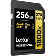 Lexar Professional 1800x SDXC UHS-II Card GOLD Series 256GB - (4-Pack) For Cheap