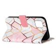 Creative Splicing Marble Pattern Flip Stand Wallet Leather Case Cover with Strap for iPhone 13 mini 5.4 inch Online Sale