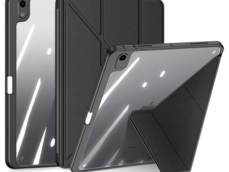 DUX DUCIS Magi Protective Case for iPad Air (2020)   (2022) V-fold Stand Anti-wear Leather+PC+TPU Support Auto Wake   Sleep Function Tablet Cover Sale