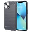 Brushed Slim Case for iPhone 14 Plus 6.7 inch Carbon Fiber Texture TPU Cover Scratch Resistant Cell Phone Case Online Sale