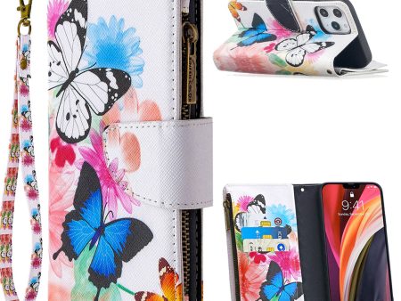 BF03 Pattern Printing Zipper Wallet Leather Cover for iPhone 12 Pro Max 6.7 inch Hot on Sale