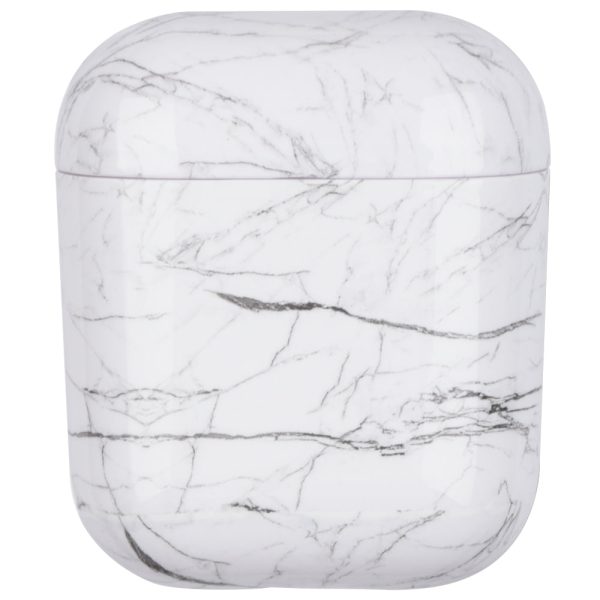 Water Transfer Printing Marble Pattern PC Case for Apple AirPods with Wireless Charging Case (2019) AirPods with Charging Case (2019) (2016) For Sale