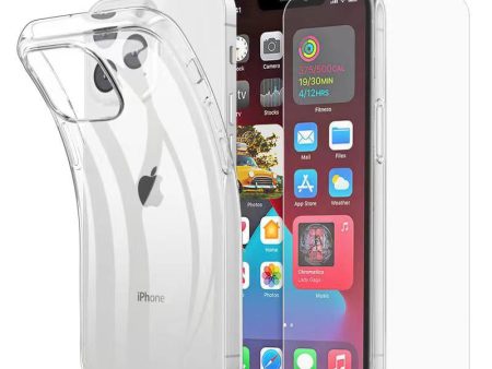 Clear TPU Case + Tempered Glass Screen Protector for iPhone 13 Pro 6.1 inch Supply