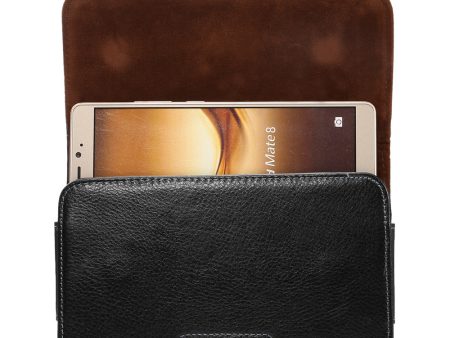 Genuine Leather Holster Pouch Case for Samsung Galaxy A9 (2016), Size: 168 x 90 x 15mm Cheap