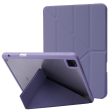 Auto Wake Sleep PU Leather + Acrylic Deformable Stand Tablet Case Cover for iPad Pro 11-inch (2021) (2020) on Sale