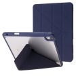 Auto Wake Sleep Origami Stand Acrylic + PU Leather Tablet Cover Shell for iPad Air (2020) Air (2022) Hot on Sale