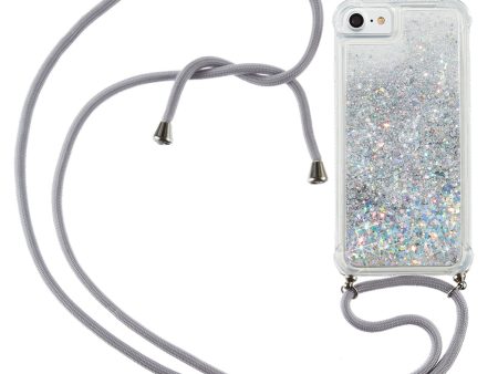 Glitter Powder Quicksand TPU Back Phone Case for iPhone 8 7 6 4.7-inch SE (2020) SE (2022) Sale