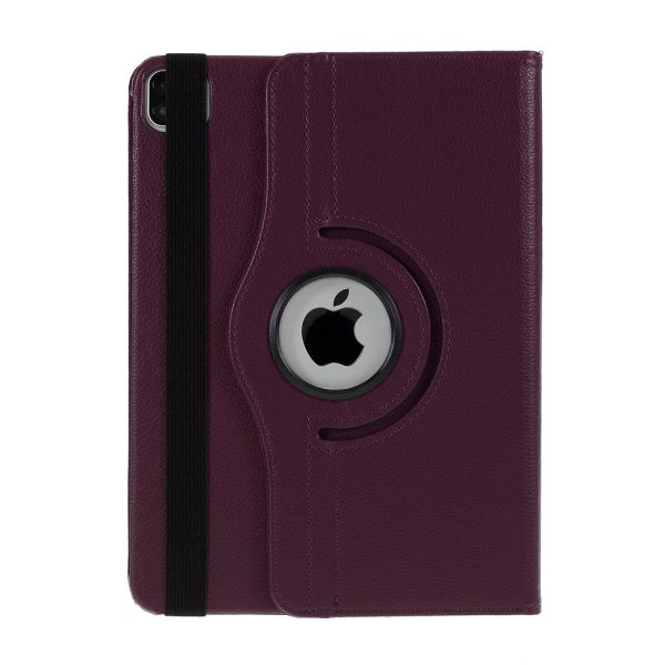 360 Degrees Rotating Stand Leather Case for iPad Air (2020) Air (2022) with Unique Circle Hollow Design For Discount