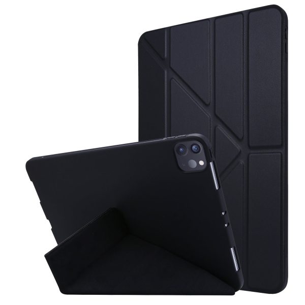 Auto Wake Sleep Deformable Silicone + PU Leather Stand Tablet Cover for iPad Pro 11-inch (2021) Discount