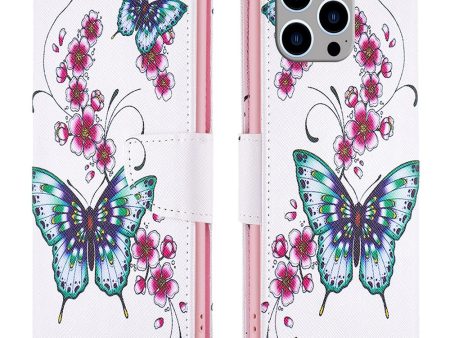 BF Pattern Printing Leather Series-2 for iPhone 14 Pro Max 6.7 inch Wallet Phone Case PU Leather Magnetic Clasp Stand Cover For Cheap