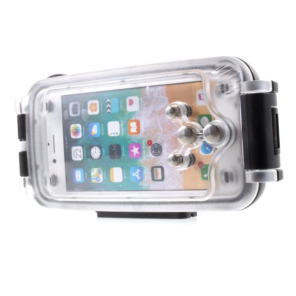 MEIKON IPX8 40m 130ft Underwater Waterproof Diving Case for iPhone SE (2020) SE (2022) 8 7 4.7 inch Online Sale