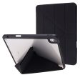 Auto Wake Sleep Origami Stand Acrylic + PU Leather Tablet Cover Shell for iPad Air (2020) Air (2022) Hot on Sale