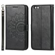 Anti-Collision R61 Texture Felled Seam PU Leather Pattern Imprinting Wallet Mobile Cover Shell for iPhone SE (2022) SE (2020) 8 7 Supply