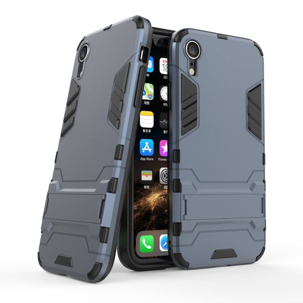 Cool Guard Plastic TPU Hybrid Phone Case with Kickstand for iPhone XR 6.1 inch Discount