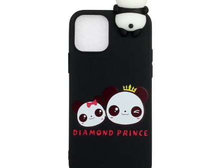 Cute 3D Doll Pattern Printing TPU Back Case for iPhone 13 Pro 6.1 inch Mobile Phone Casing For Discount