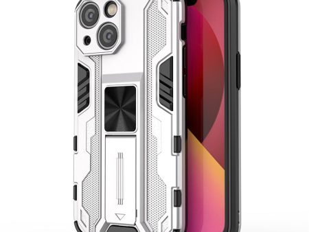 Full-Body Rugged Dual-Layer PC + TPU Shockproof Protective Cover with Kickstand for iPhone 13 mini 5.4 inch For Cheap