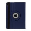 360 Degrees Rotating Stand Leather Case for iPad Air (2020) Air (2022) with Unique Circle Hollow Design For Discount