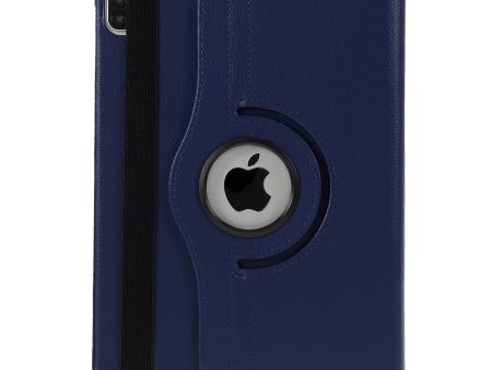 360 Degrees Rotating Stand Leather Case for iPad Air (2020) Air (2022) with Unique Circle Hollow Design For Discount