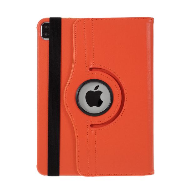 360 Degrees Rotating Stand Leather Case for iPad Air (2020) Air (2022) with Unique Circle Hollow Design For Discount