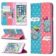 Auto-absorbed PU Leather Wallet Stand Cell Phone Case with Pattern Printing for iPhone SE (2020) SE (2022) iPhone 7 8 4.7 inch on Sale