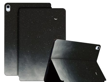 For Apple iPad Air (2022) (2020) PU Leather + TPU Dual-layer Protection Starry Sky Pattern Printing Stand Design Tablet Cover Case Discount