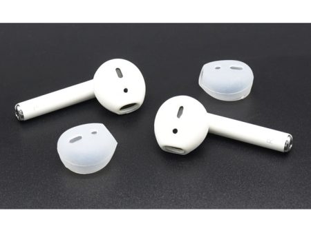 10Pairs   Pack of Anti-slip Silicone Skin Cover Earcaps for Apple AirPods For Discount