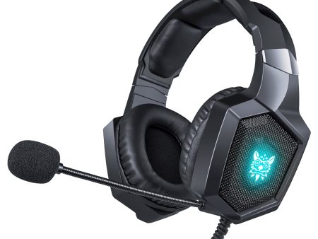 ONIKUMA K8 RGB Light Wired Headphone Gaming Headset with Mic for PS4 Xbox One Computer PC Gamer For Sale