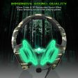 ONIKUMA K8 Camouflage Omnidirectional MIC USB Gaming Headset Wired Headphone Online now