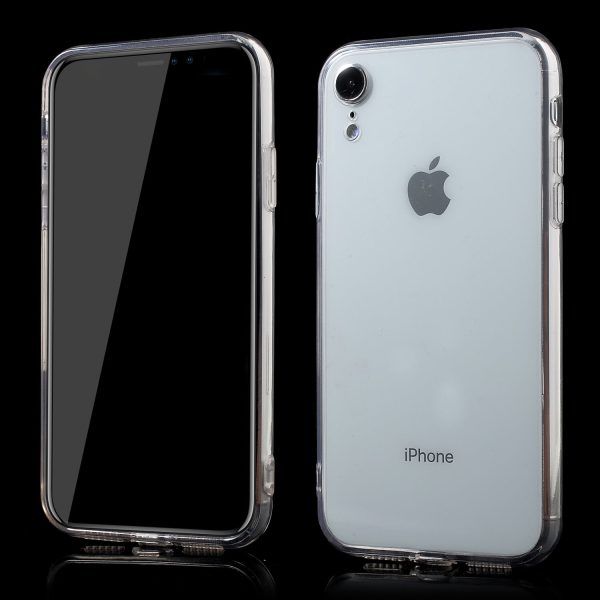 Clear Acrylic Back + TPU Edge Hybrid Mobile Phone Case for iPhone XR 6.1 inch Online