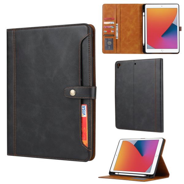 PU Leather Wallet Tablet Case with Pen Slot for iPad Air (2013) Air 2 9.7-inch (2017) 9.7-inch (2018) For Sale