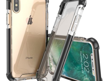 Crystal Clear Acrylic + TPU Hybrid Case for iPhone X   Ten 5.8 inch For Sale