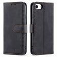 AZNS Shock-Absorbed Leather Phone Cover + Soft TPU Inner Shell Wallet Stand Case for iPhone SE (2022) SE (2020) 8 7 Cheap