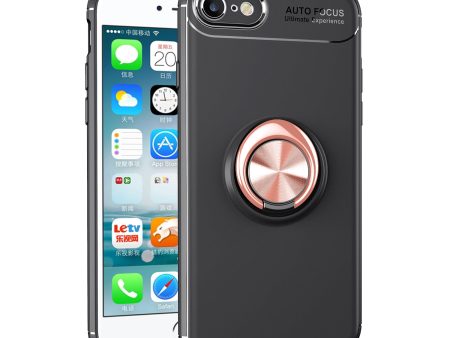 Magnetic Finger Ring Kickstand TPU Back Case for iPhone 7 8 SE (2022) SE (2020) 4.7-inch For Discount