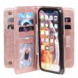 KT Multi-functional Series-1 10 Card Slots Wallet Leather Case Phone Protective Shell Cover with Stand for iPhone XR 6.1 inch Sale