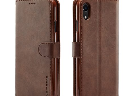 LC.IMEEKE Leather Wallet Case for iPhone XR 6.1 inch For Sale