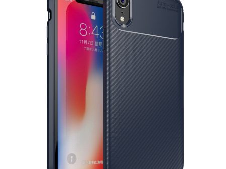 Beetle Series TPU Case for iPhone XR 6.1 inch Carbon Fiber TPU Shell Discount