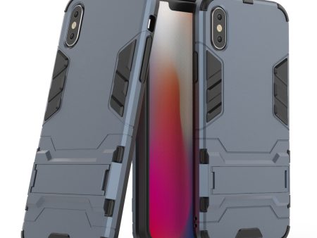 Cool Guard Plastic TPU Hybrid Case with Kickstand for iPhone XS 5.8 inch Cheap