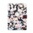 Flower Cloth Skin Wallet PU Leather Tablet Cover for iPad Air (2020) Air (2022) Fashion